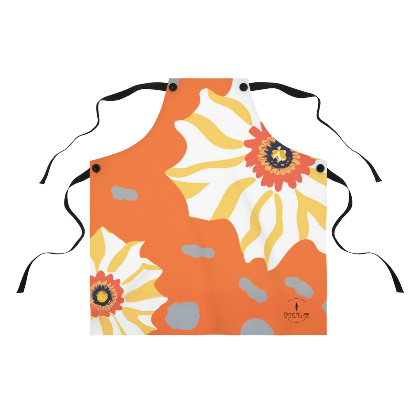 Embrace the art of cooking with an apron that's as unique as your culinary creations. Exclusive "Forest de Luna" Design by Angela Siebrecht
