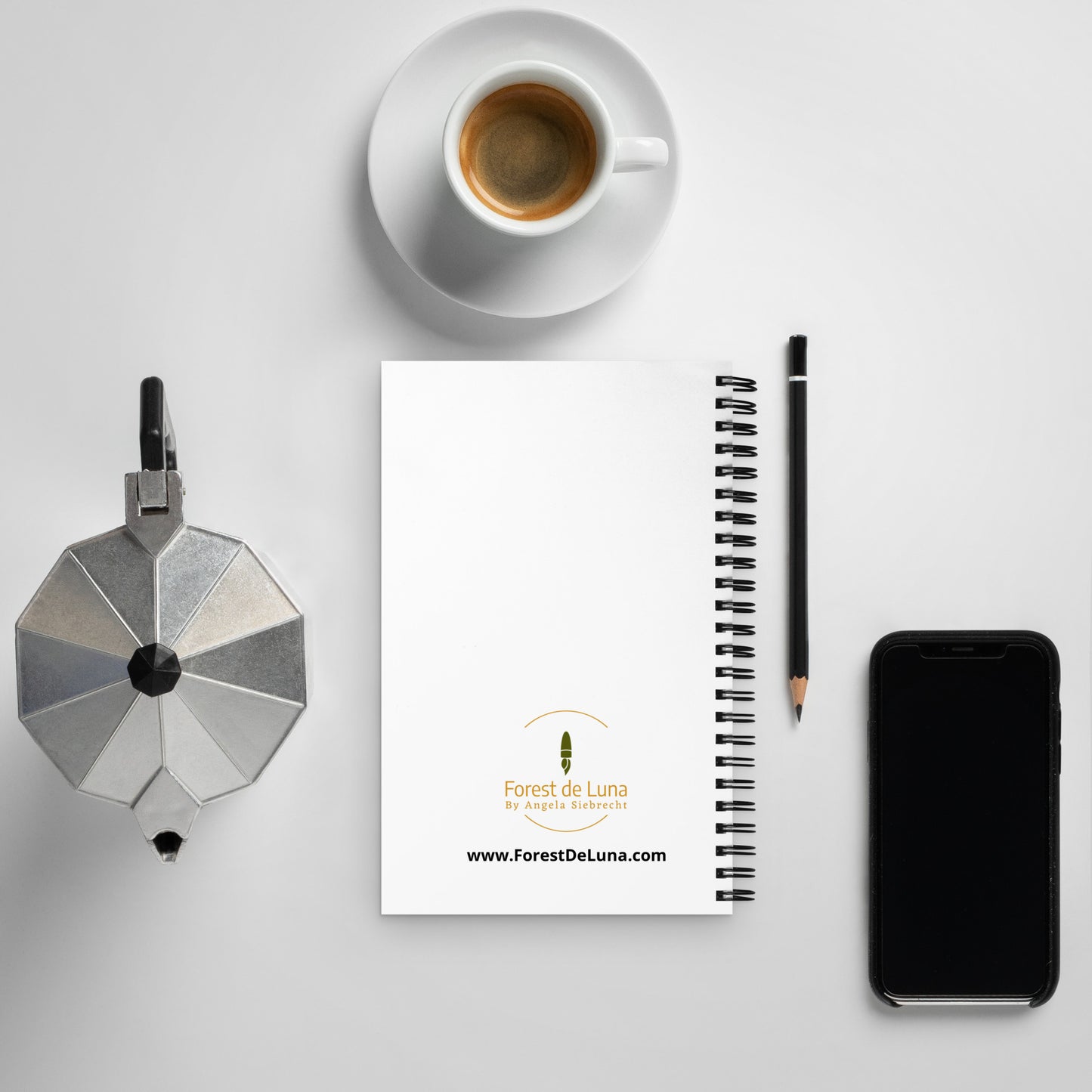 Blossom Your Ideas: Colombian Orchids Spiral Notebooks
