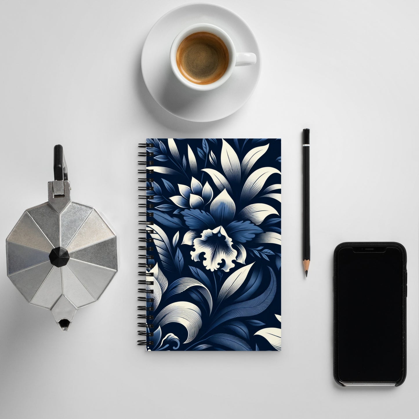 Blossom Your Ideas: Colombian Orchids Spiral Notebooks